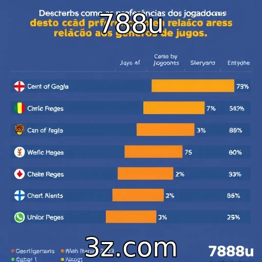 Mudanças nas preferências dos jogadores em relação a gêneros